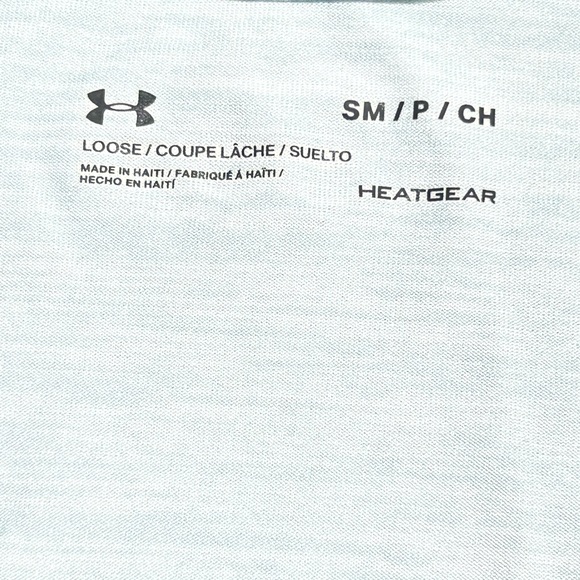 Under Armour Women’s Heat Gear Loose Fit Gray V Neck T Shirt Small - Picture 4 of 7